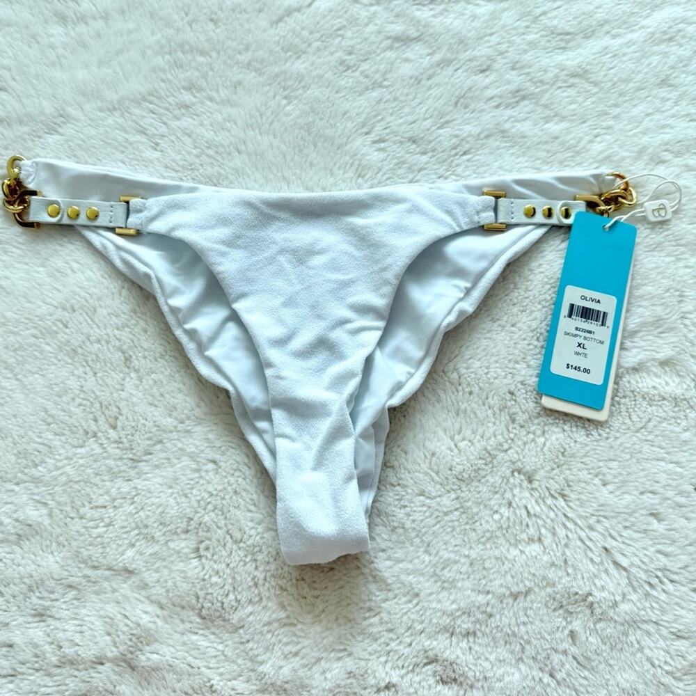 NWT!!! Beach bunny Olivia swim bottom size XL Authentic Retail 145$